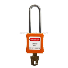 long shackle safety padlock